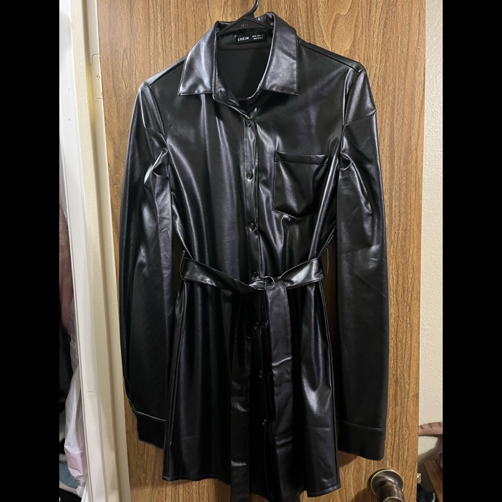 Leather jacket/ dress